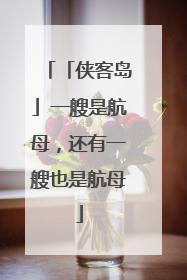 「侠客岛」一艘是航母，还有一艘也是航母