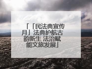 「民法典宣传月」法典护航古韵新生 法治赋能文旅发展