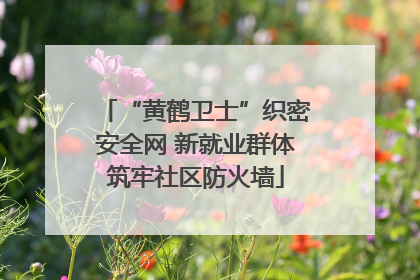“黄鹤卫士”织密安全网 新就业群体筑牢社区防火墙