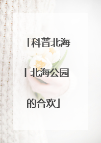 科普北海丨北海公园的合欢
