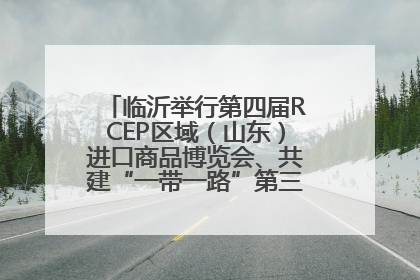 临沂举行第四届RCEP区域（山东）进口商品博览会、共建“一带一路”第三届临沂商城国际采购商大会新闻发布会