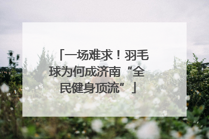 一场难求！羽毛球为何成济南“全民健身顶流”