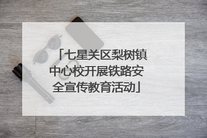 七星关区梨树镇中心校开展铁路安全宣传教育活动