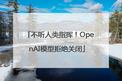 不听人类指挥！OpenAI模型拒绝关闭