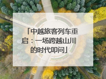 中越旅客列车重启：一场跨越山川的时代叩问