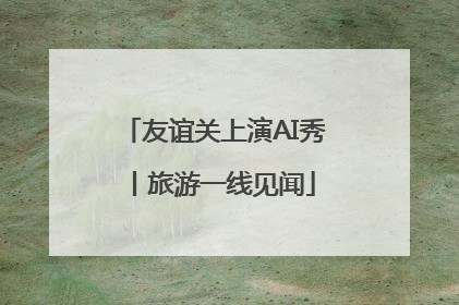 友谊关上演AI秀丨旅游一线见闻