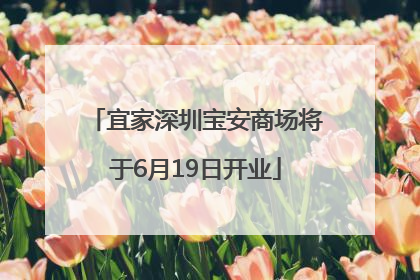 宜家深圳宝安商场将于6月19日开业