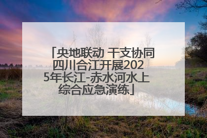 央地联动 干支协同 四川合江开展2025年长江-赤水河水上综合应急演练