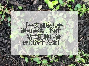 平安健康携手诺和诺德，构建一站式肥胖症管理创新生态体