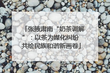 张掖肃南“奶茶调解”：以茶为媒化纠纷 共绘民族和谐新画卷
