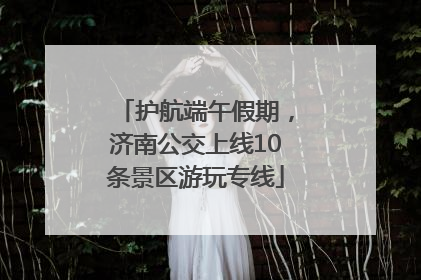 护航端午假期，济南公交上线10条景区游玩专线