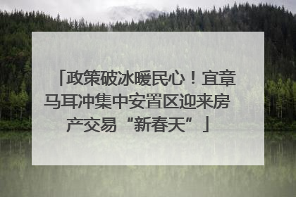 政策破冰暖民心！宜章马耳冲集中安置区迎来房产交易“新春天”