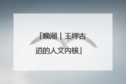 晚潮｜王坪古道的人文内核