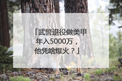 武警退役做美甲年入5000万，他凭啥爆火？
