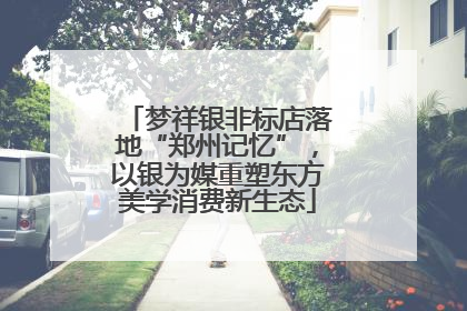 梦祥银非标店落地“郑州记忆”，以银为媒重塑东方美学消费新生态