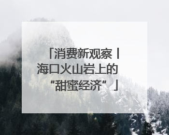 消费新观察丨海口火山岩上的“甜蜜经济”