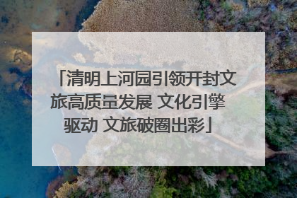 清明上河园引领开封文旅高质量发展 文化引擎驱动 文旅破圈出彩