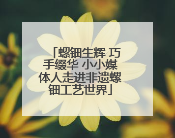 螺钿生辉 巧手缀华 小小媒体人走进非遗螺钿工艺世界