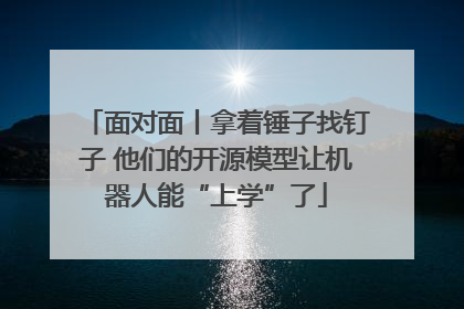 面对面丨拿着锤子找钉子 他们的开源模型让机器人能“上学”了