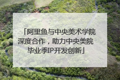 阿里鱼与中央美术学院深度合作，助力中央美院毕业季IP开发创新