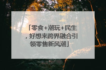 零食+潮玩+民生，好想来跨界融合引领零售新风潮