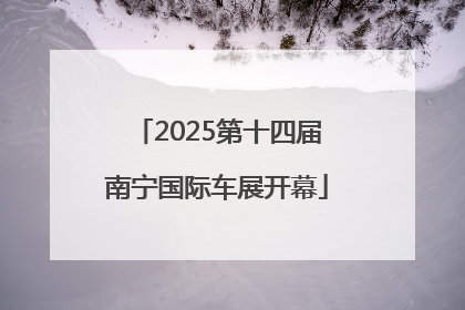 2025第十四届南宁国际车展开幕