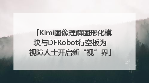 Kimi图像理解图形化模块与DFRobot行空板为视障人士开启新“视”界