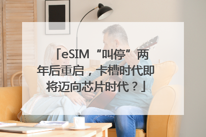 eSIM“叫停”两年后重启，卡槽时代即将迈向芯片时代？